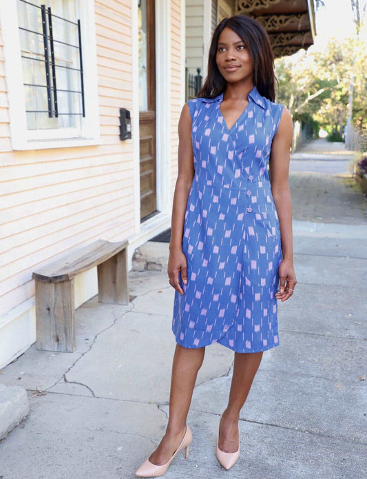 Anchor Away Wrap Dress - Premium  from Passion Lilie - Just $108! Shop now at ZLA