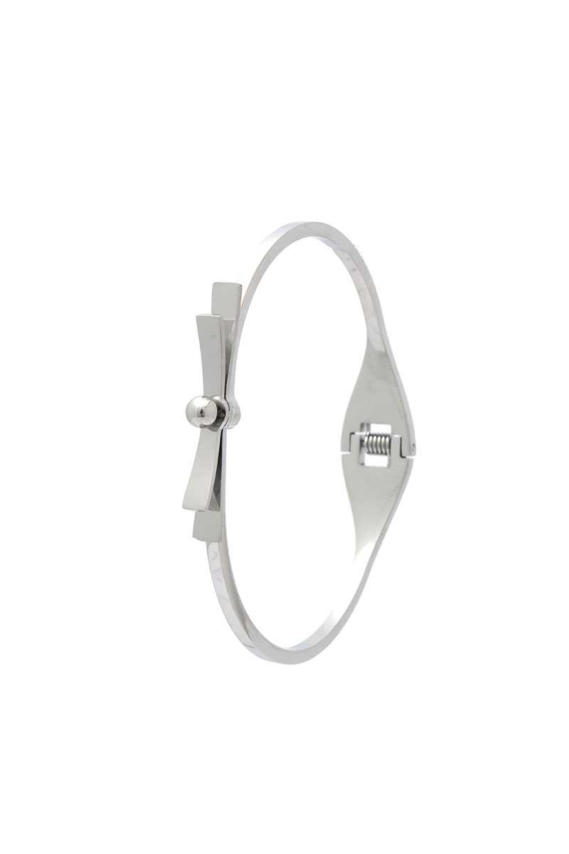 Knot Stainless Steel Bangle - ZLA
