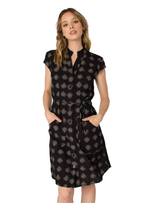 Zoey Button Dress - Premium  from Passion Lilie - Just $88! Shop now at ZLA