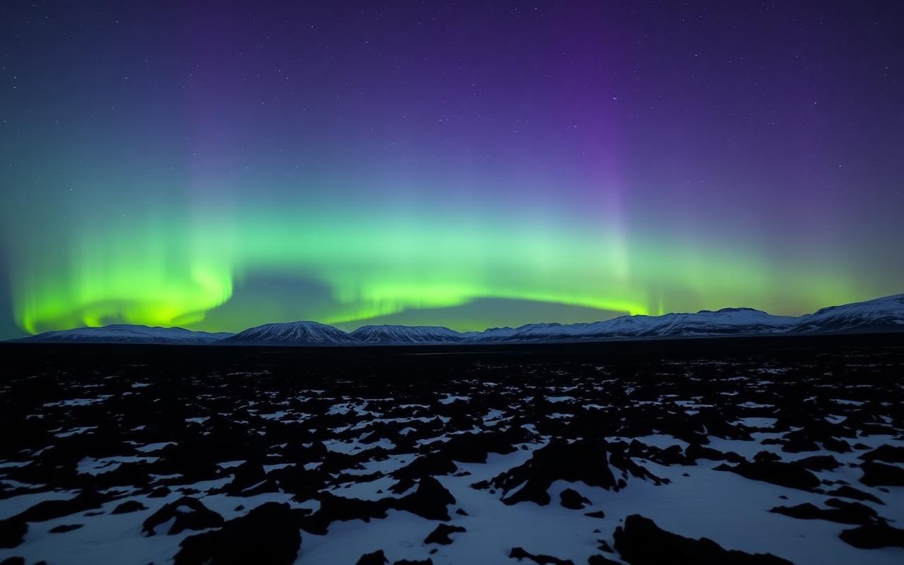 Northern Lights, Þingvellir