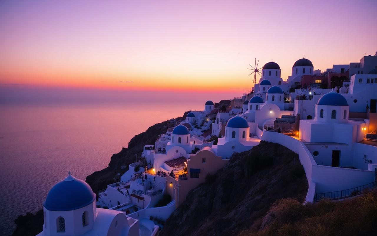 Caldera Sunset, Santorini