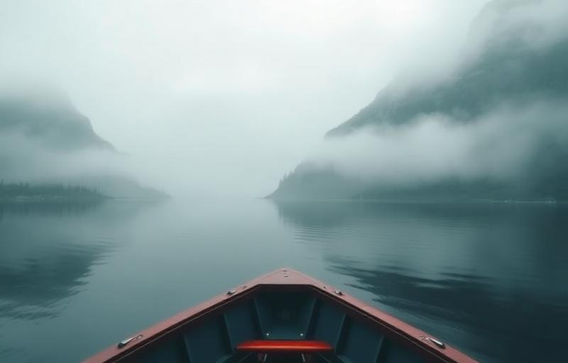 Silent Fjord Drift — Geirangerfjord