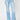 Judy Blue Full Size Mid Rise Raw Hem Slit Flare Jeans