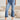 Judy Blue Full Size Release Hem Cropped Bootcut Jeans