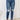 Judy Blue Full Size Mid Waist Distressed Slim Jeans