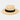 Fame Straw Braided Pork Pie Hat