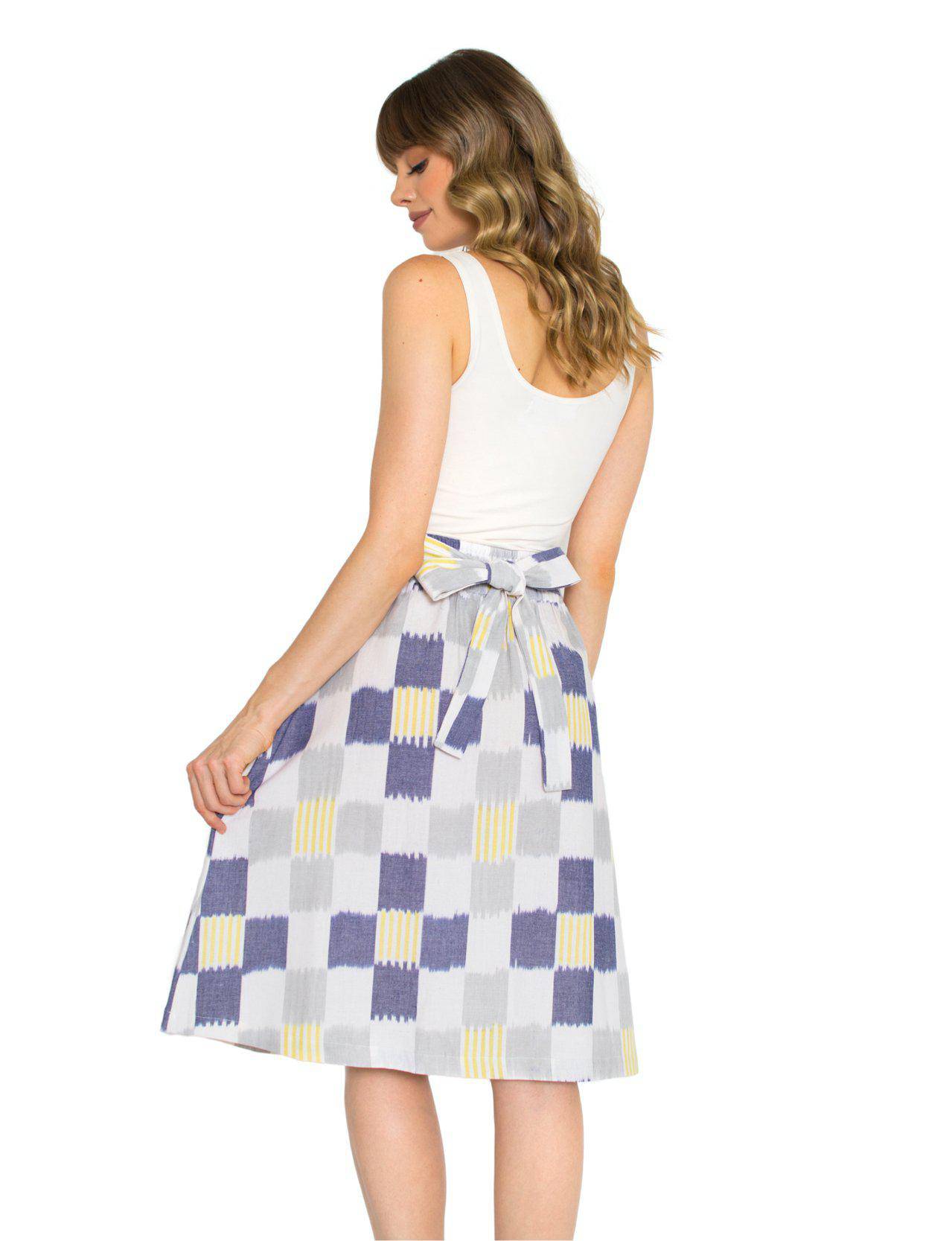 Sunshine Plaid Midi Skirt - Premium  from Passion Lilie - Just $62! Shop now at ZLA