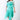 Plus Mint Lace Details Handkerchief Hem Midi Dress