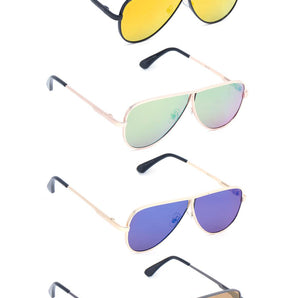 Modern Aviators Shape Sunglasses