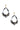 Acetate Rhinestone Teardrop Dangle Earring - ZLA