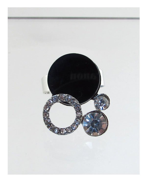 Adjustable faux stone ring - ZLA