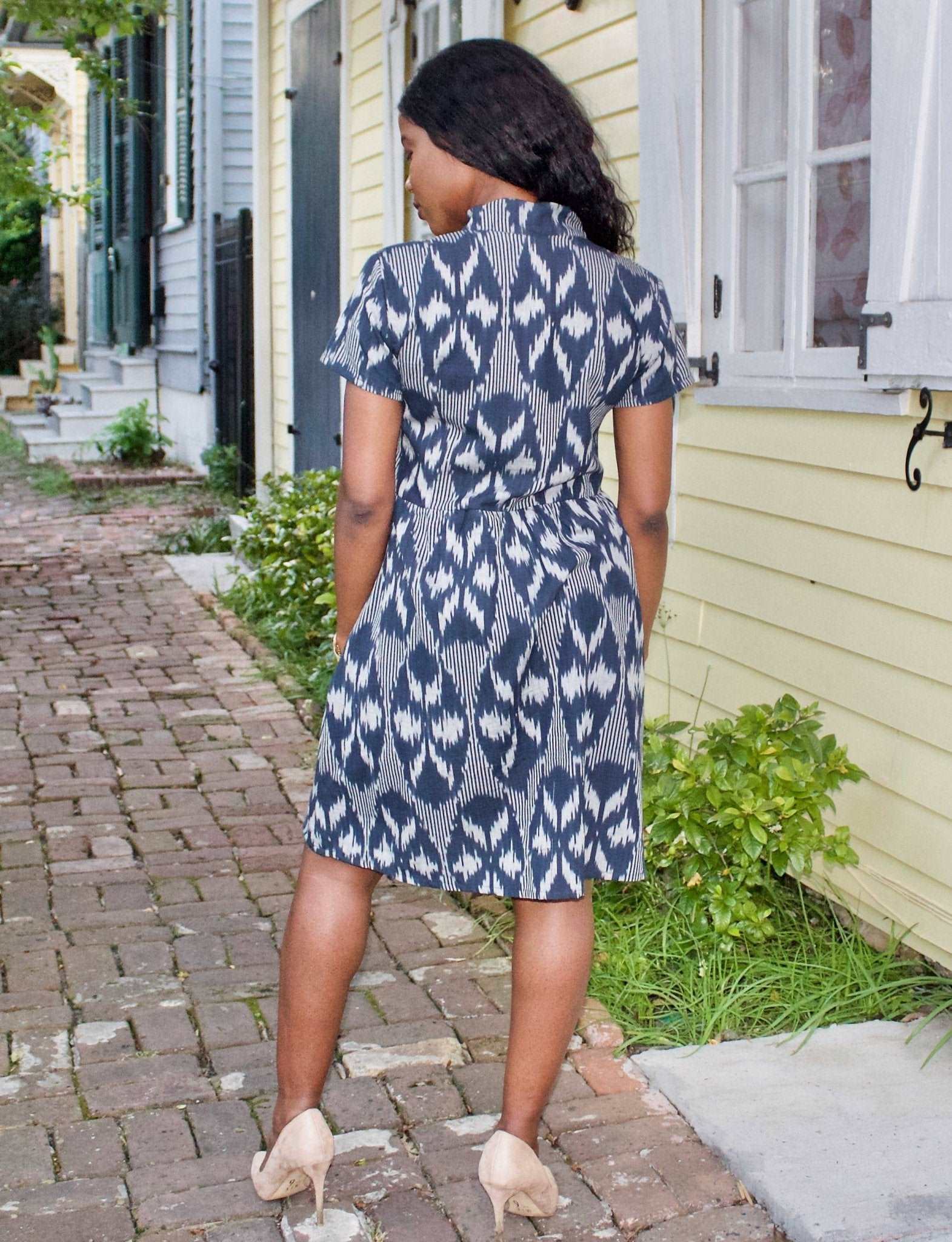 Adonis Button Dress - Premium  from Passion Lilie - Just $92! Shop now at ZLA