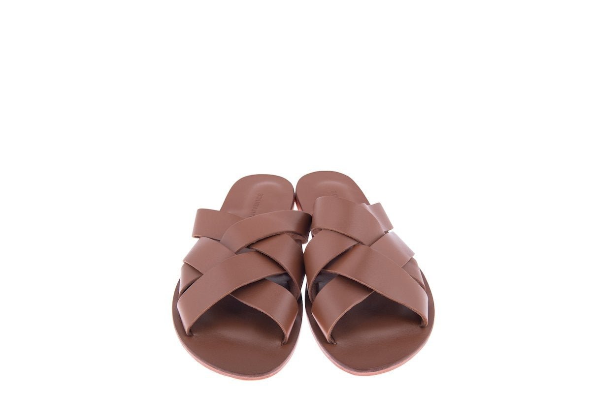 Atria Sandal - Brown - Premium  from Bougainvilleas Sandals - Just $175! Shop now at ZLA
