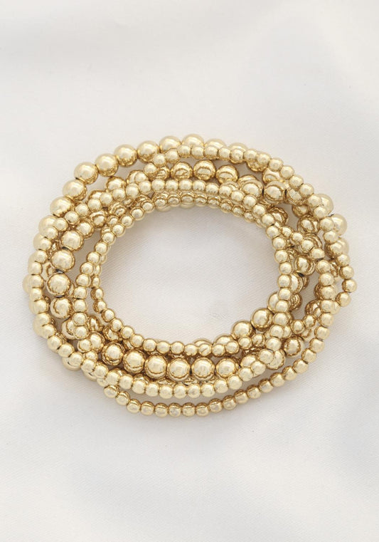 Ball Bead Bracelet Set - ZLA