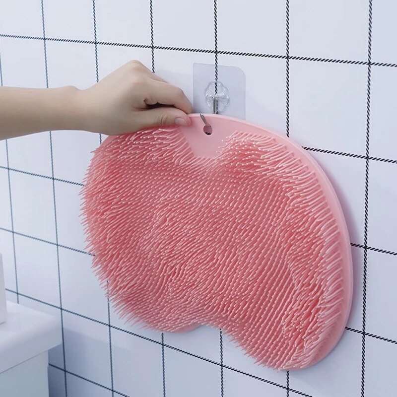 Bath Mat Back Massage Silicone Brush - Premium  from ZLA - Just $33.16! Shop now at ZLA