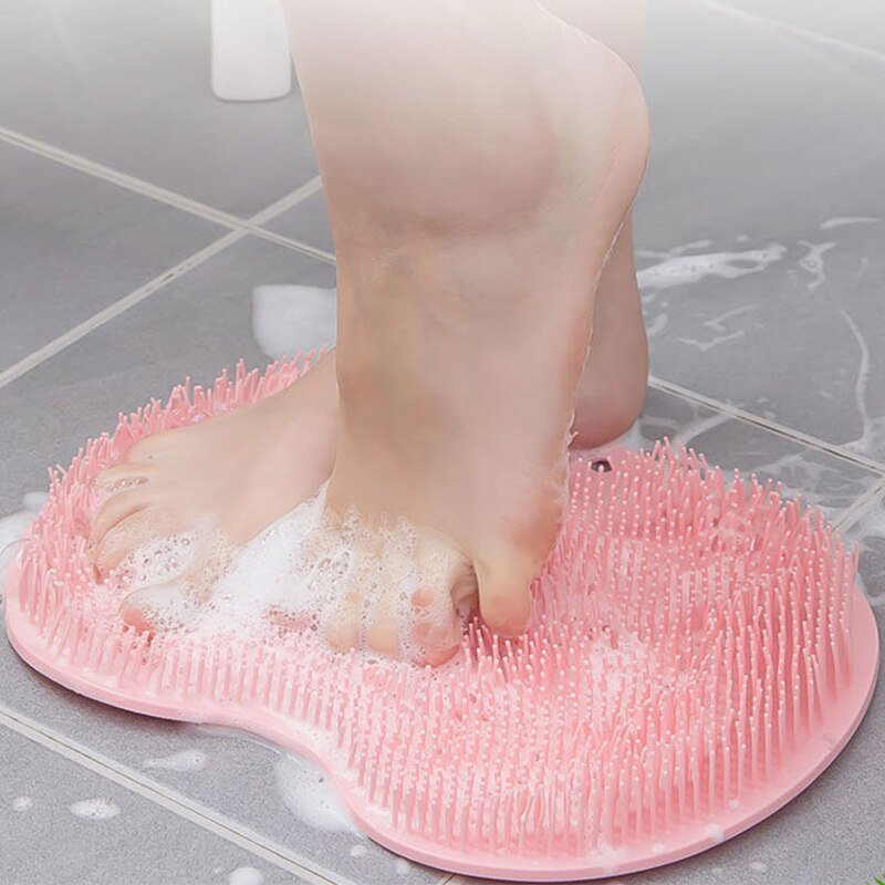 Bath Mat Back Massage Silicone Brush - Premium  from ZLA - Just $33.16! Shop now at ZLA