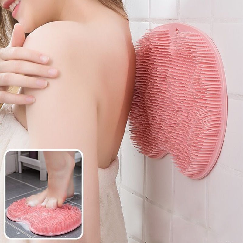 Bath Mat Back Massage Silicone Brush - Premium  from ZLA - Just $33.16! Shop now at ZLA