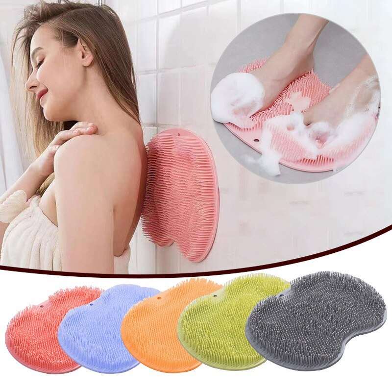 Bath Mat Back Massage Silicone Brush - Premium  from ZLA - Just $33.16! Shop now at ZLA