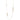 Beaded Link Stationary Necklace - ZLA