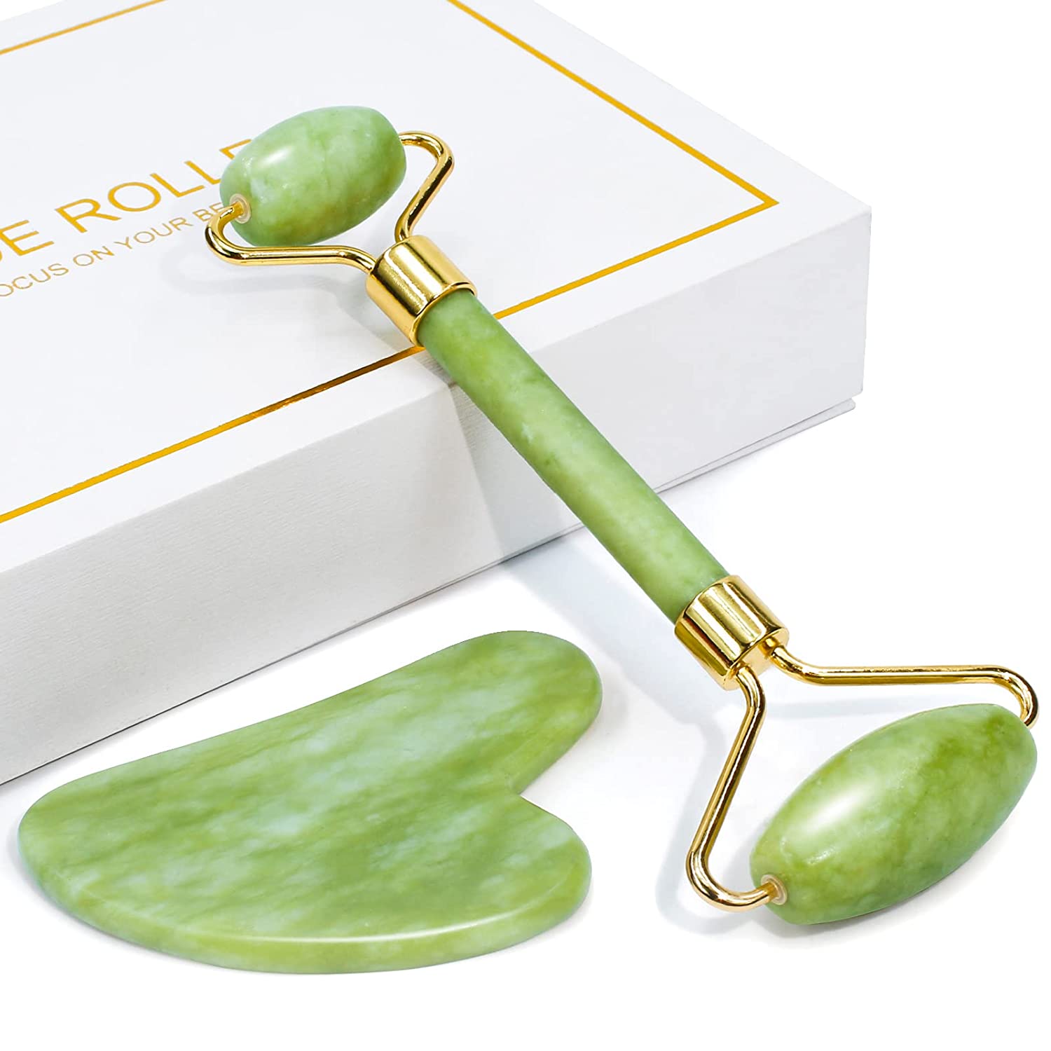 Beauty Jade - Facial Roller - Premium  from ZLA - Just $17.24! Shop now at ZLA