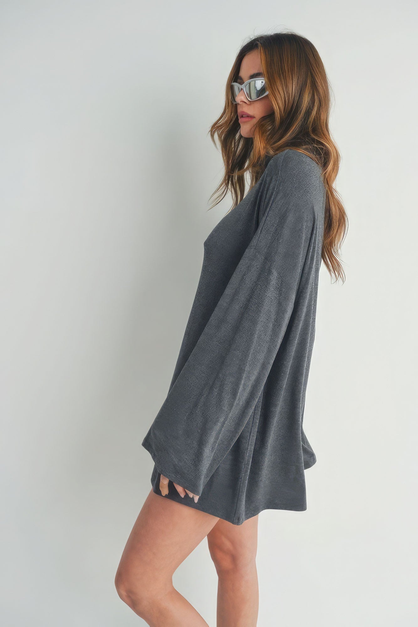 Bell Sleeve Turtle Neck Dress - Premium  from ZLA - Just $28! Shop now at ZLA