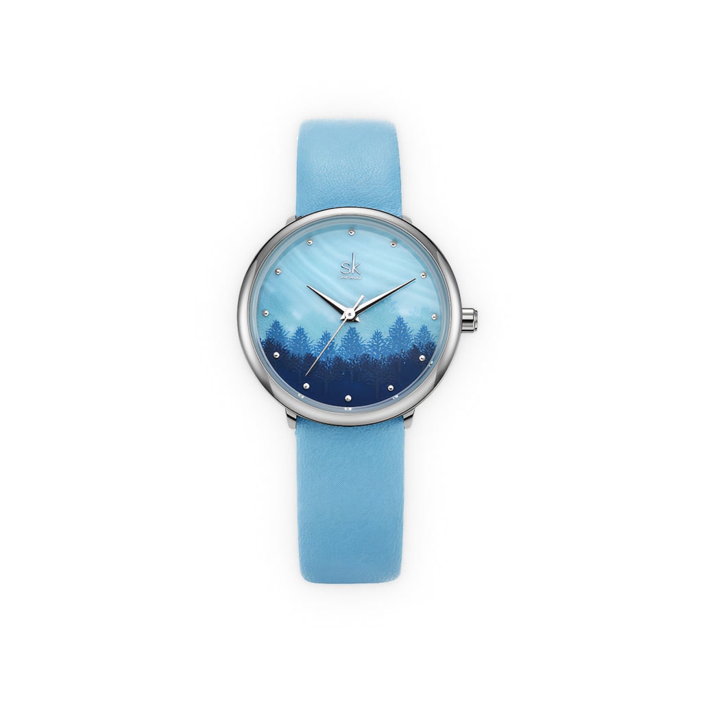 Blue Quartz Watch for Women - Premium  from ZLA - Just $20.99! Shop now at ZLA