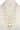 Brushed Oval Shape Dangle Metal Necklace - ZLA