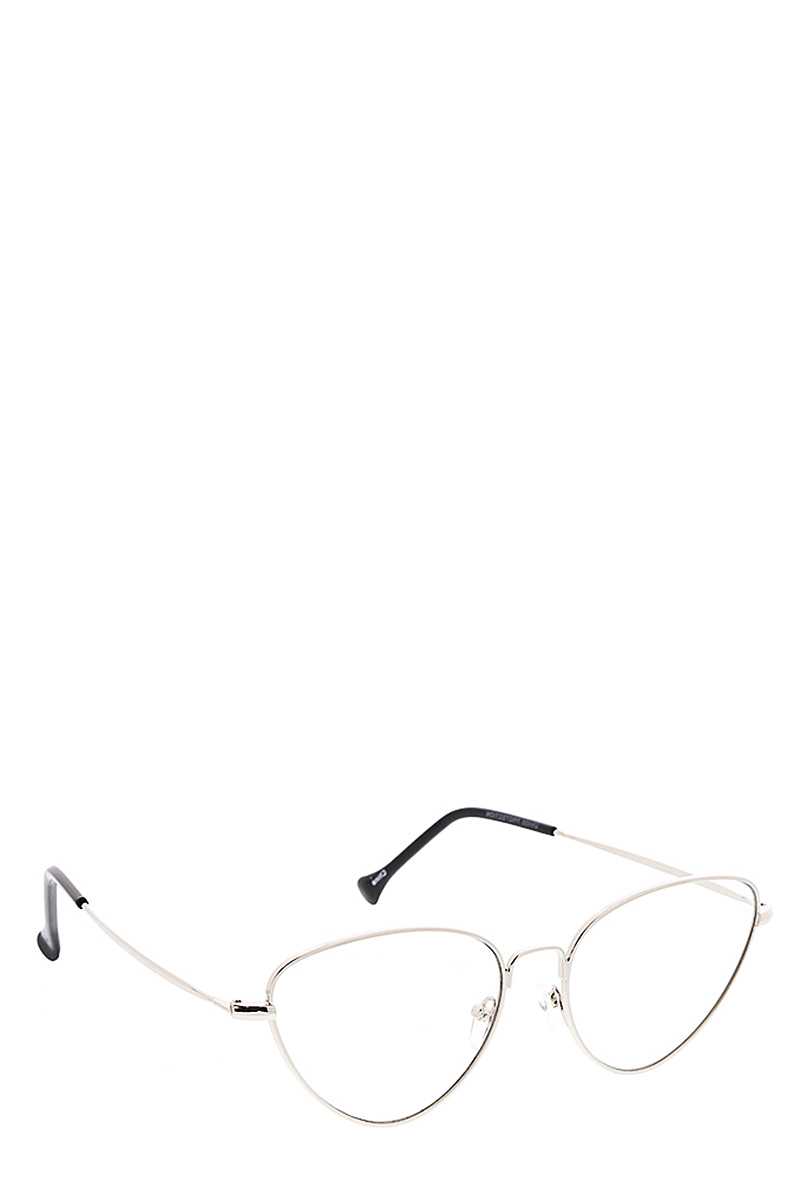 Clear Rounded Sunglasses - ZLA