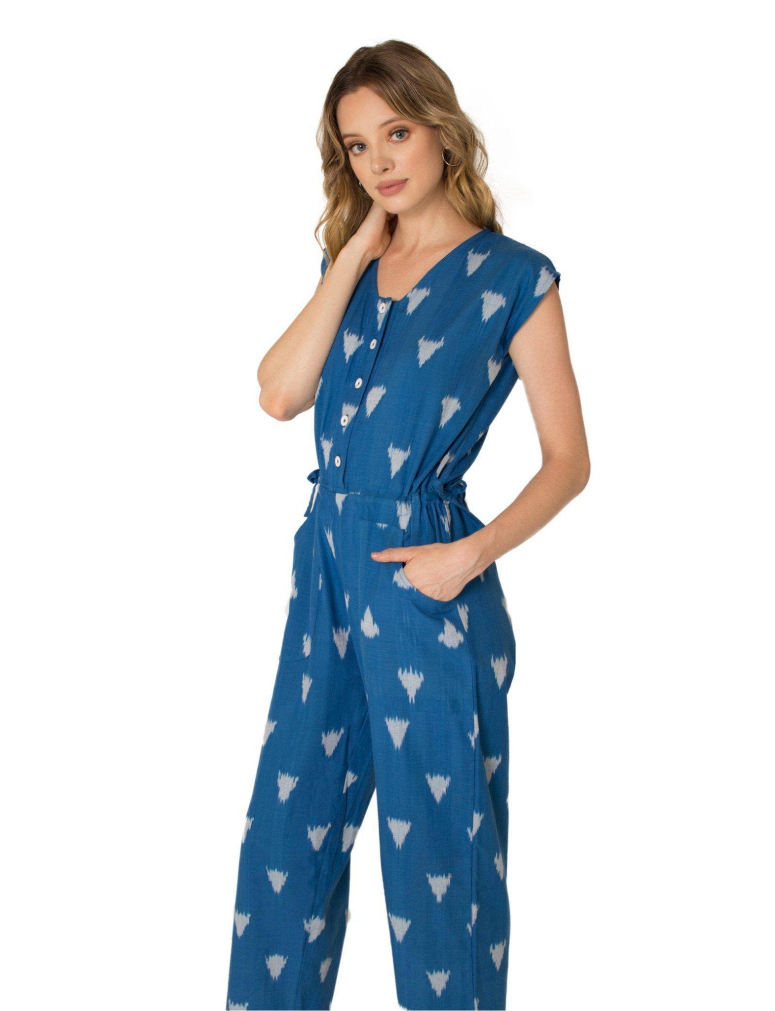 Cobalt Jumpsuit - Premium  from Passion Lilie - Just $68! Shop now at ZLA