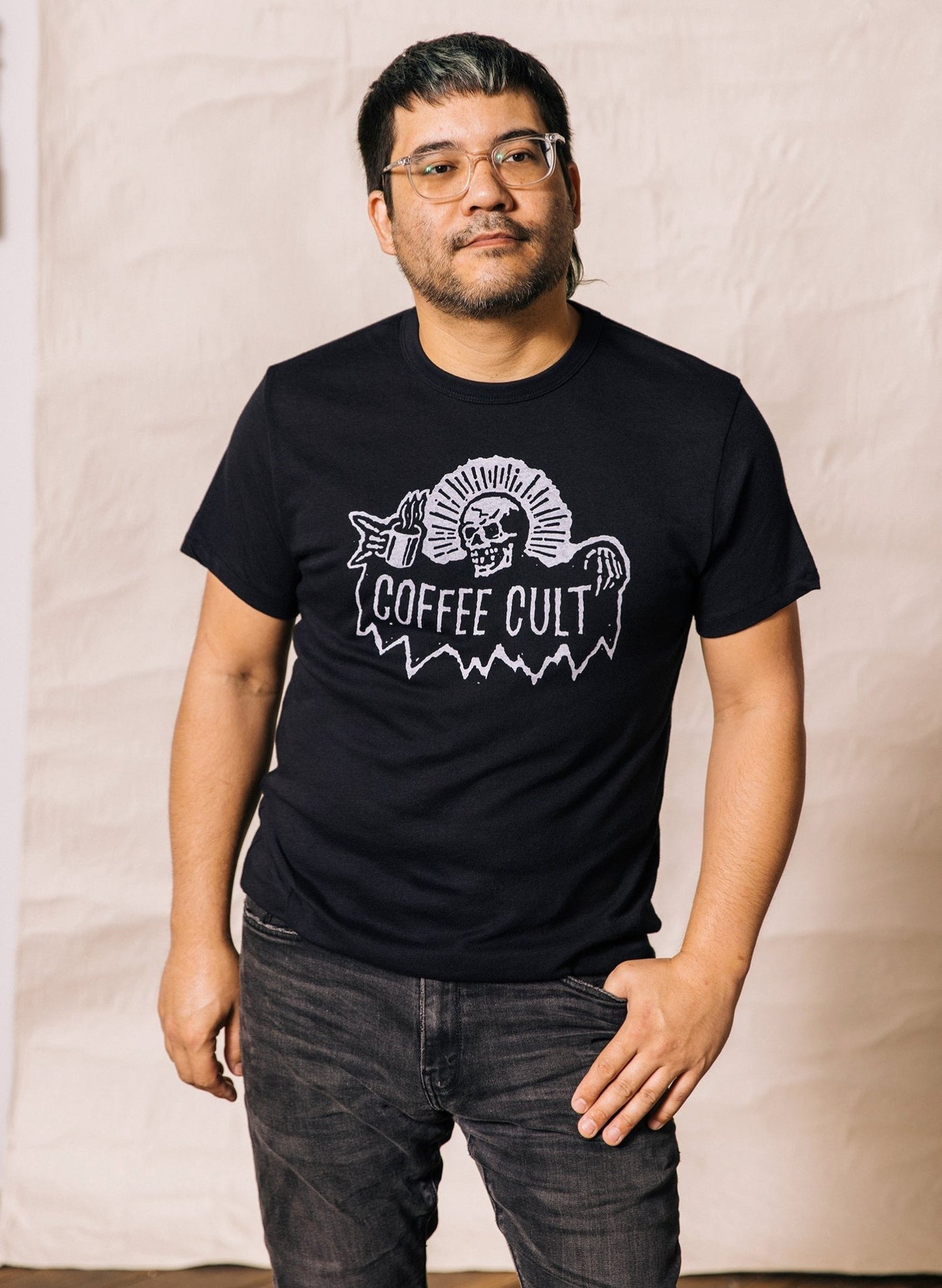 Coffee Cult Tee - Premium  from Pyknic - Just $32! Shop now at ZLA