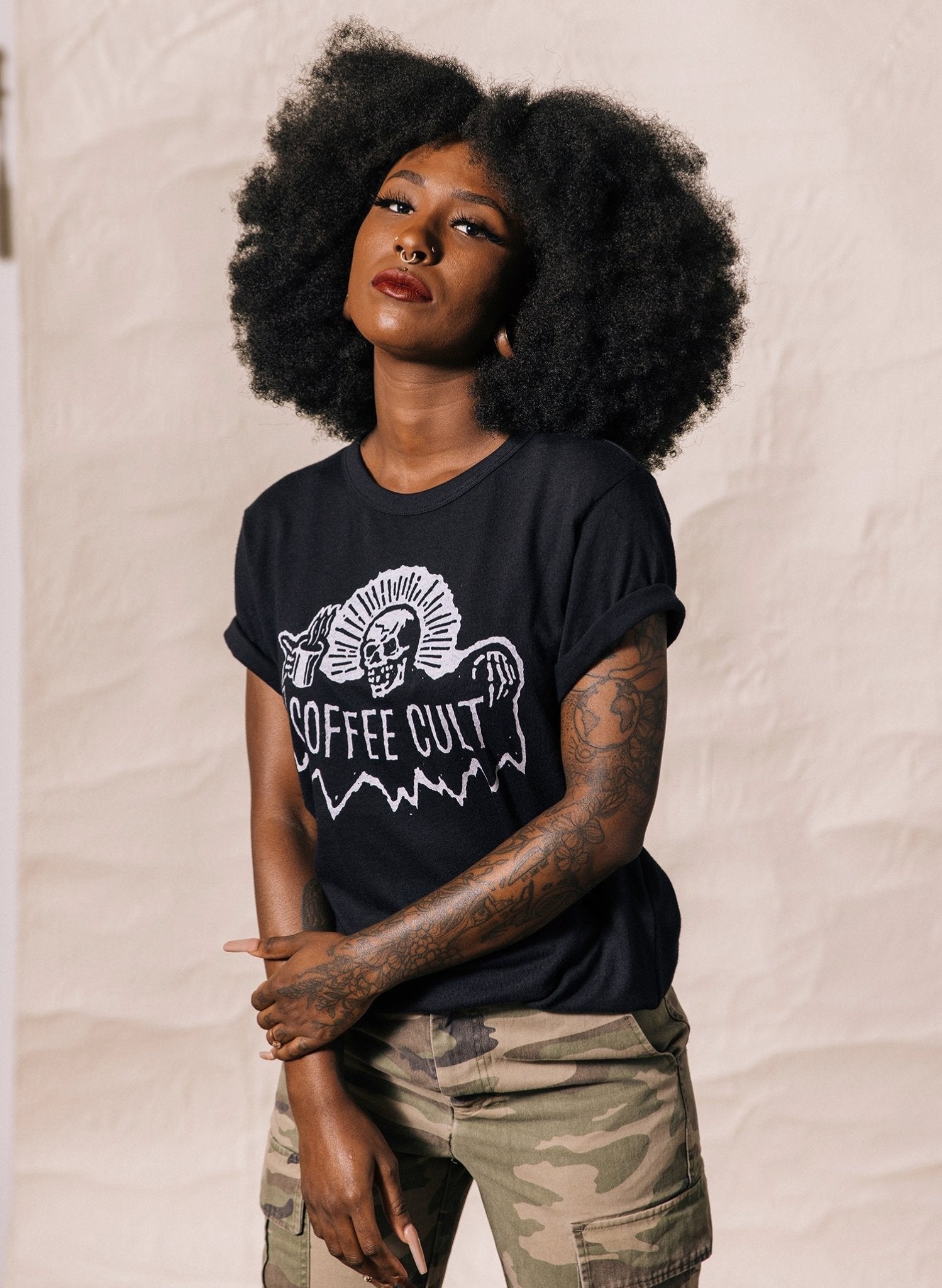 Coffee Cult Tee - Premium  from Pyknic - Just $32! Shop now at ZLA