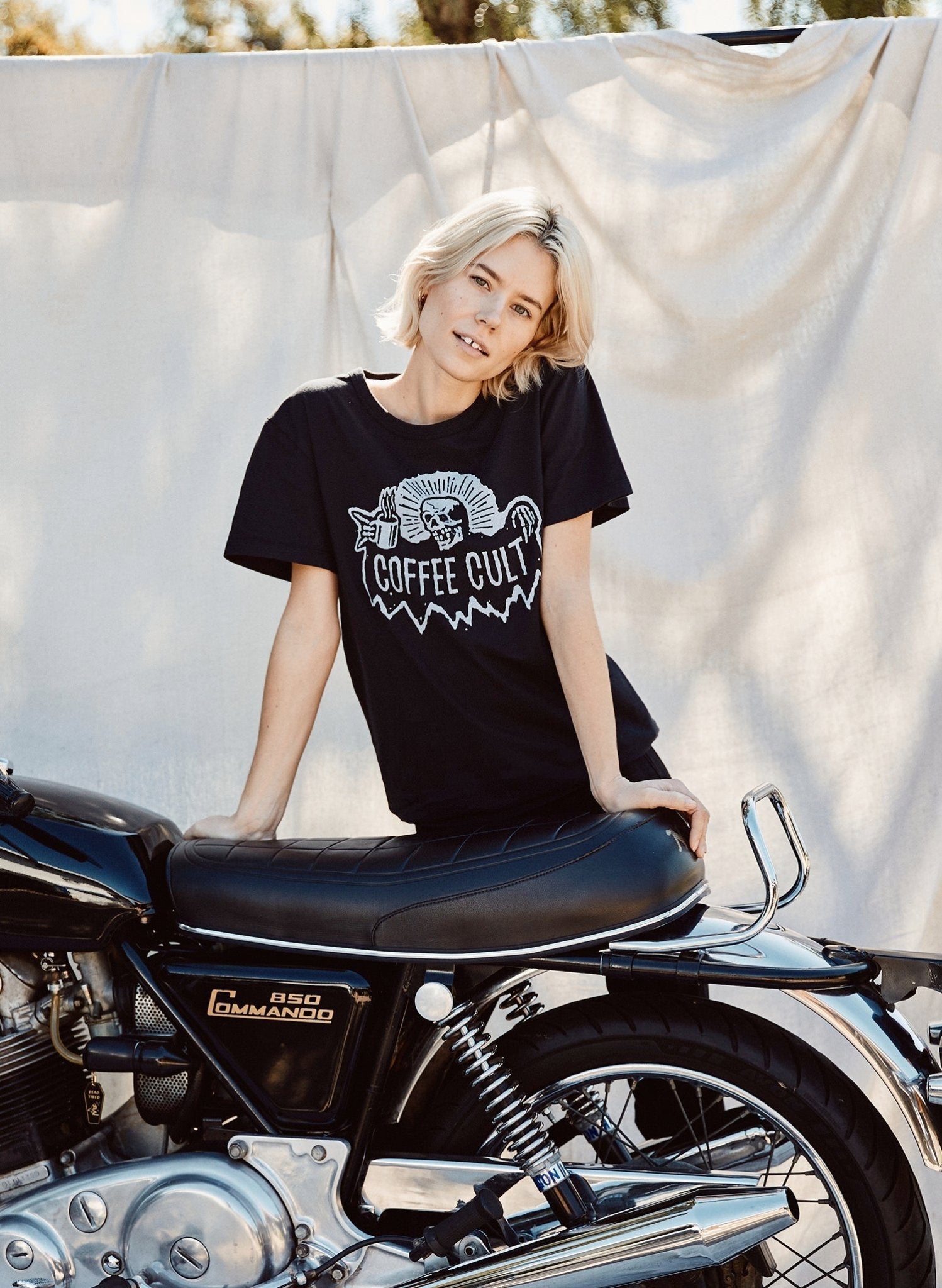 Coffee Cult Tee - Premium  from Pyknic - Just $32! Shop now at ZLA