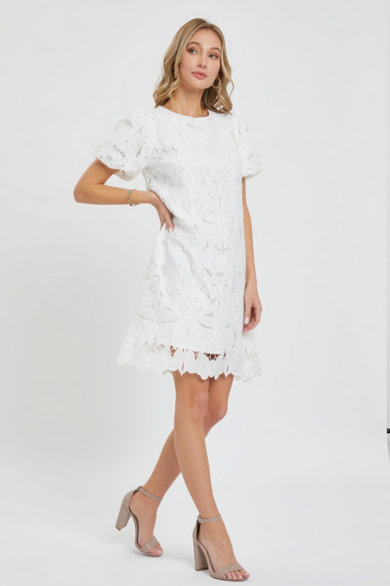 Crochet Lace Dress - Premium  from ZLA - Just $70! Shop now at ZLA