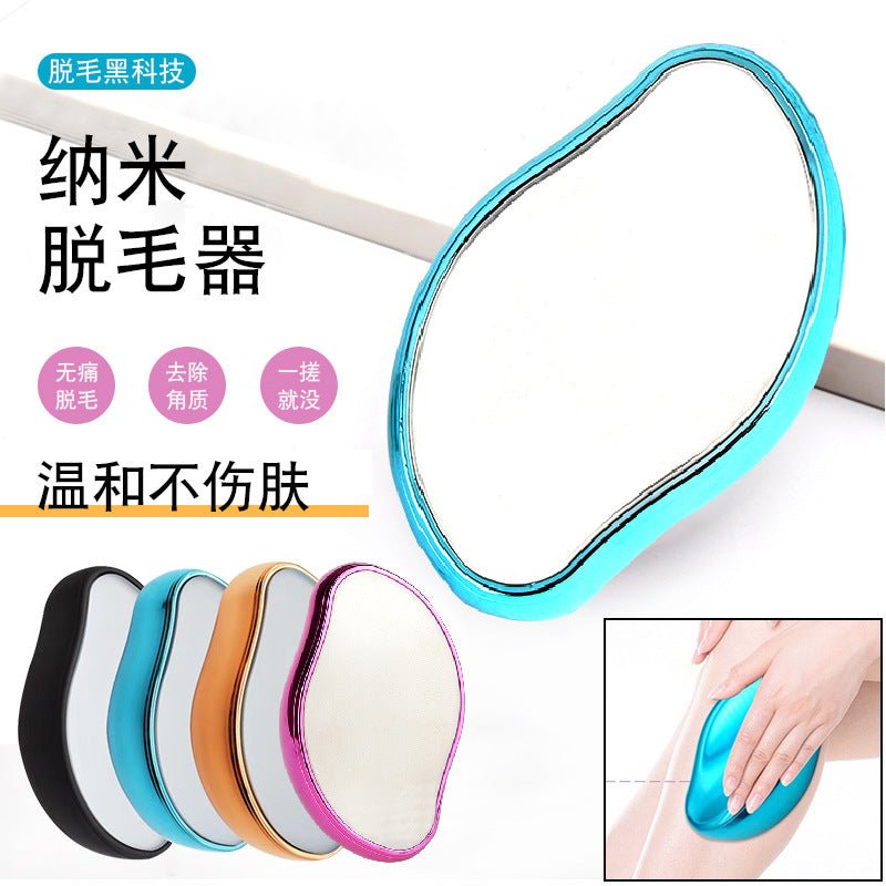 Cross border New Nano Glass Hair Remover Male and Female Hair Remover Shaving Tool Exfoliation Physical Hair Remover - Premium  from ZLA - Just $4.02! Shop now at ZLA