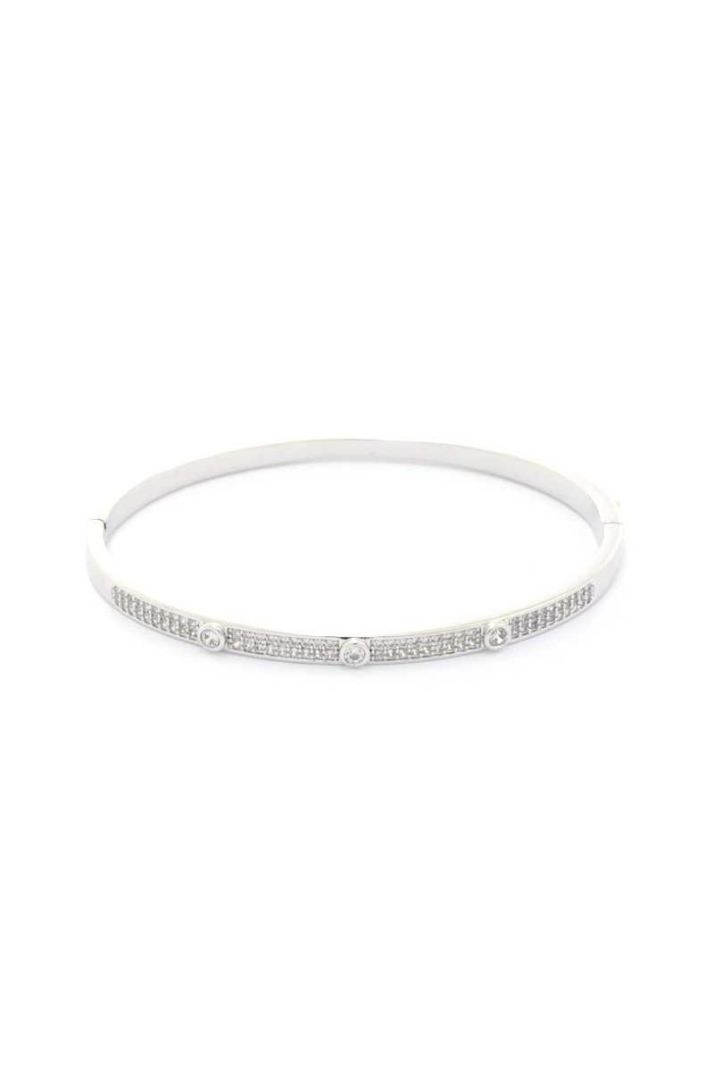 Cubic Zirconia Encrusted Bracelet - ZLA