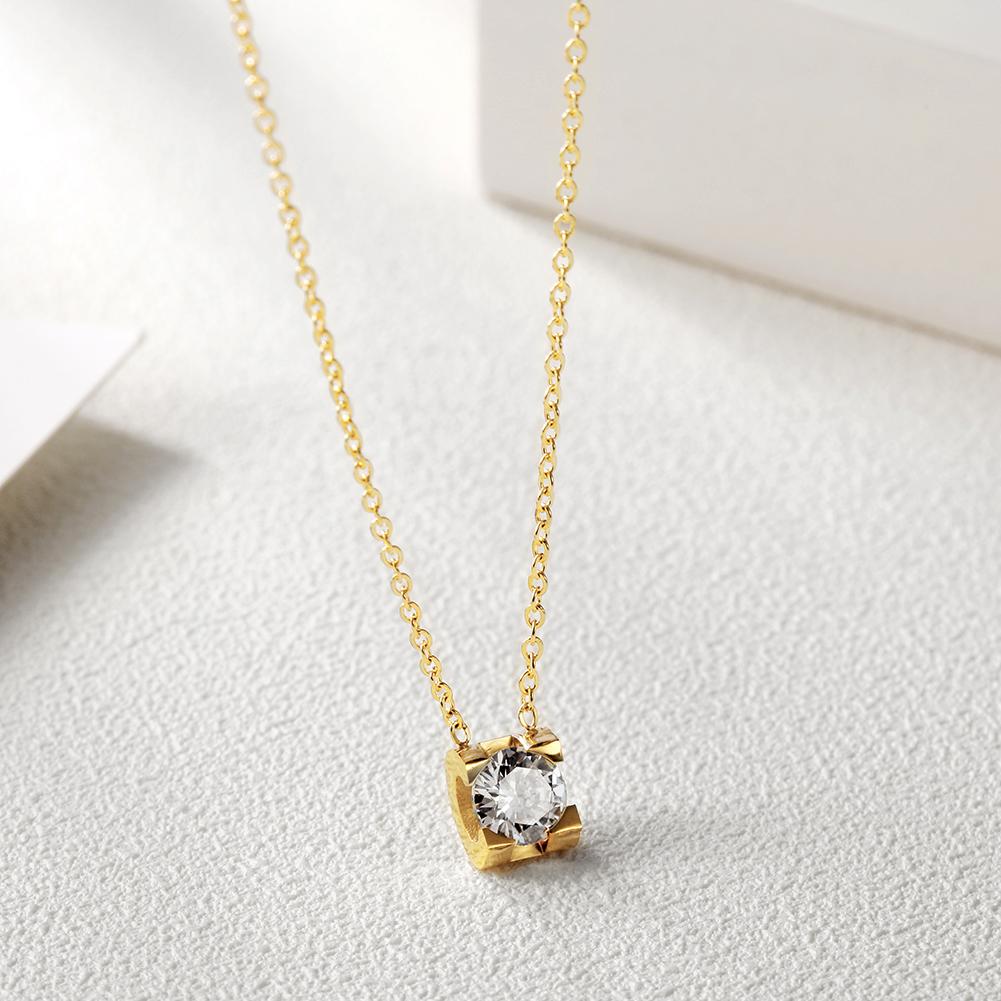 Cubic Zirconia Pendant Necklace - Premium Jewelry & Watches from Lavender Phoebe - Just $38.28! Shop now at ZLA