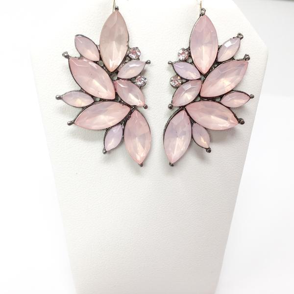 Dangle - Pink Angel - Premium Earrings from Burgundy Uranus - Just $11.42! Shop now at ZLA