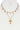 Double Layered Cross Pendant Chain Necklace - ZLA