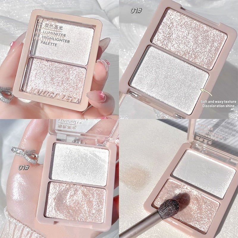 Double Palette Highlighter - Premium  from ZLA - Just $3.64! Shop now at ZLA