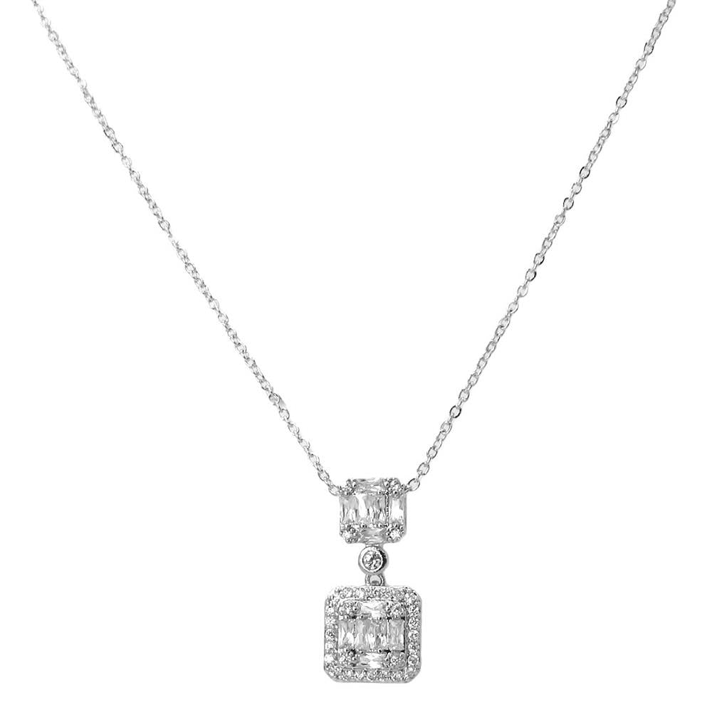 Double Square Necklace - ZLA