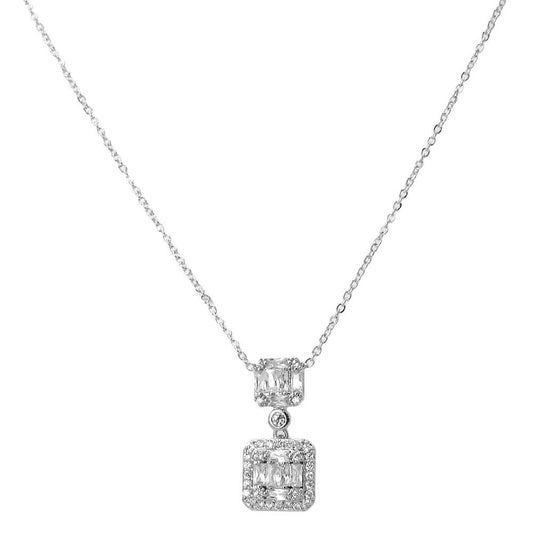 Double Square Necklace - ZLA