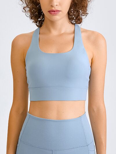 Double Take Square Neck Racerback Cropped Tank - Premium  from Trendsi - Just $30! Shop now at ZLA