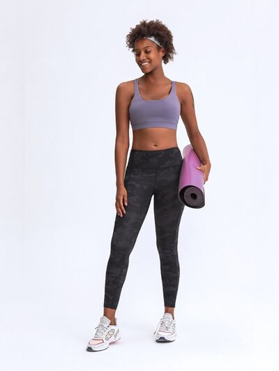 Double Take Wide Waistband Leggings with Pockets - Premium  from Trendsi - Just $38! Shop now at ZLA