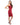 Eden Asymmetric Neckline Mini Dress - Red - Premium  from Savoy Active - Just $16.15! Shop now at ZLA