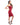 Eden Asymmetric Neckline Mini Dress - Red - Premium  from Savoy Active - Just $16.15! Shop now at ZLA