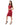 Eden Asymmetric Neckline Mini Dress - Red - Premium  from Savoy Active - Just $16.15! Shop now at ZLA