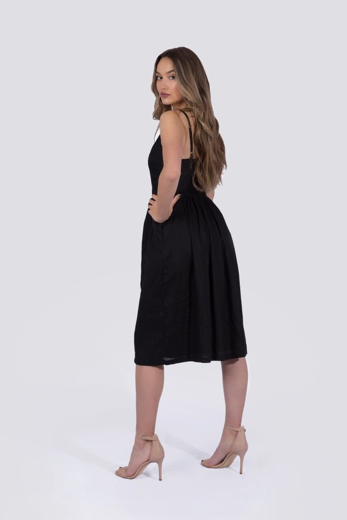 Everly Dress | Black - Premium  from Poème Clothing - Just $162! Shop now at ZLA