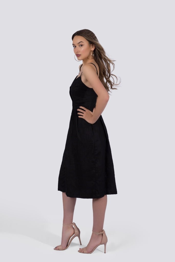 Everly Dress | Black - Premium  from Poème Clothing - Just $162! Shop now at ZLA