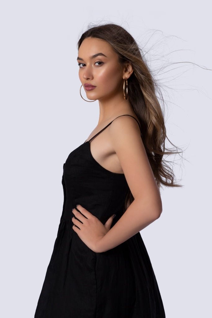 Everly Dress | Black - Premium  from Poème Clothing - Just $162! Shop now at ZLA