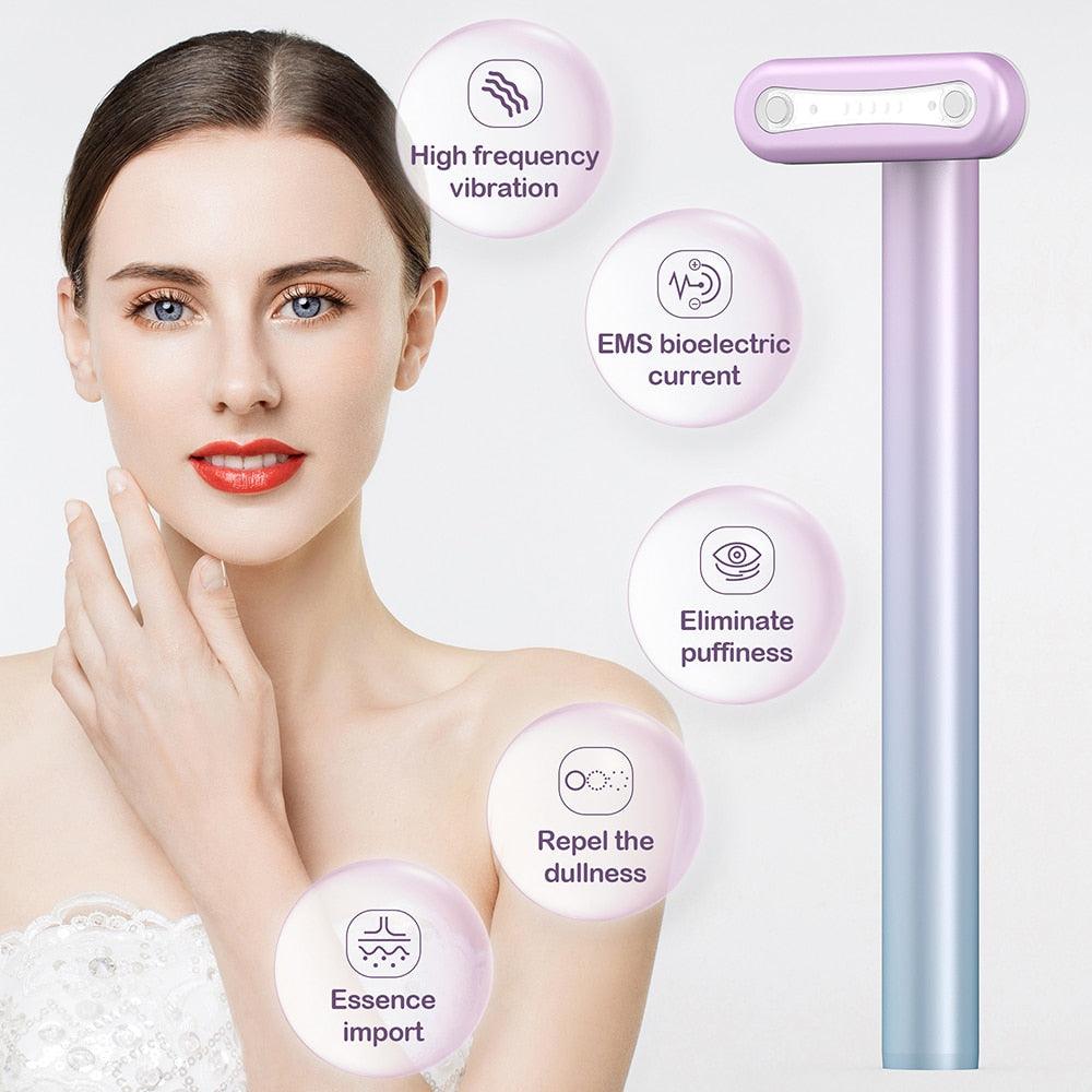 Face Massage Red Light Therapy Wand - ZLA